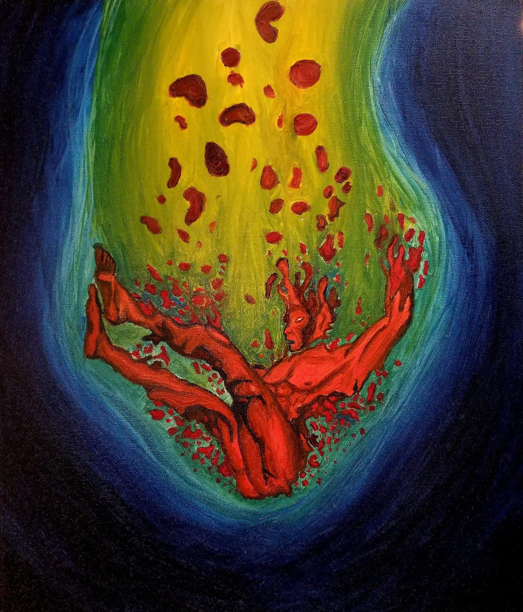 The Melting Man art by Anthony Ferrara